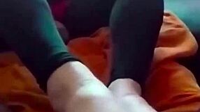 Mature tranny craves huge monster cock action