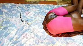 super hot amateur ebony step sister unaware of porn star brother