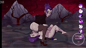 Raven Fucks Herself in Futanari Version