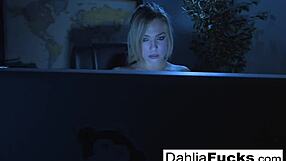 sexy dahlia, how does fingering yourself feel in the dark?