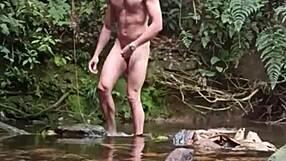 i'm in this wild gay orgy by the river