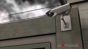 Crazy Restrained Fuck as Sexy Busty Slut Takes Hard BBC