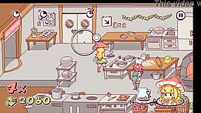 Futanari Di Funghi Futa Hentai Game Ep 2 She Is Cumming All Over The Customers Tits And Cute Faces