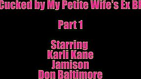 Cucked by my petite wife’s ex, watching him take her hard