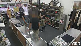 Bimbo Is Having Sex In Shop?