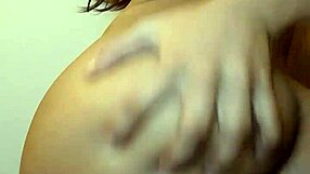 Skinny Teen's Ass Bounces in Bathroom