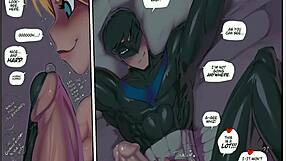 Adult cartoons featuring big-boobed cucks in hardcore scenes