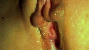 Tight Wet Pussy Fucked And Filled With Cum