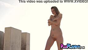 Round Ass Russian Milf Maria Ryabushkina Strips Naked In Boot Camp Showing Bubble Butt And Tits