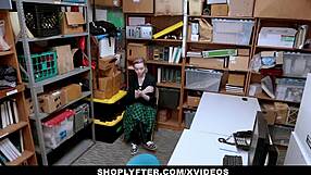 Shoplyfter Teen Lexi Lore Surrenders Tight Pussy to Officer