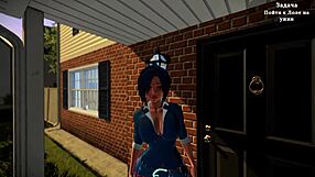 Playing with my sexy neighbor's big tits