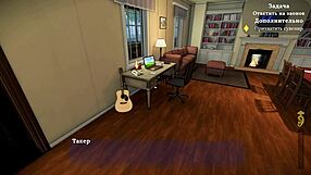 Playing with my sexy neighbor's big tits