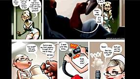 Night Nurse Cartoon Comics!