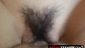 Kinky Asian teen feels wild riding a big dick in public POV