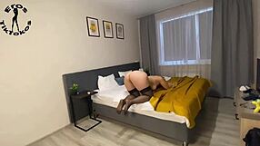 Step brother dominates beautiful bbw step sister with big ass