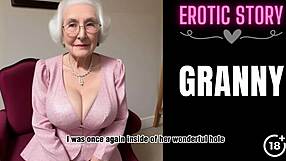 Granny Story: Granny Hires Young 18+ Male Escort for Erotic Adventure Part 1.