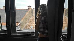 cayenne's close up blowjob on old hairy cunt