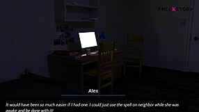 Hey, check out this landlady getting off with her new toy in Dreams of Desire!