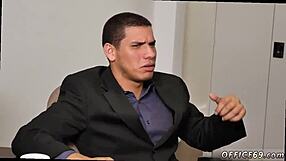 Watch this Italian straight guy turn gay with two teens.