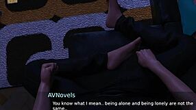 في سمرز غون 4، الحمراء كبيرة الثديين تتناك ثلاثي الأبعاد.