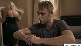 Young Guy Boldly Fucks Stepmom MILF