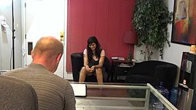 what does angie do in her casting interview?