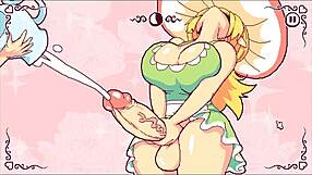 Futanari Di Funghi Jogo Hentai Futa Ep 2 Ela gozando sobre os peitos e rostos fofos dos clientes