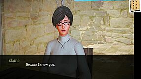 old cartoon girl with small tits in anime hentai