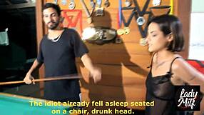 She was ready for cock but husband needed friend's help