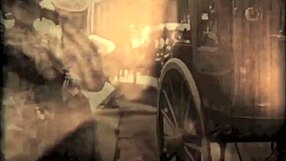 Vintage dark lantern london interracial taboo scene