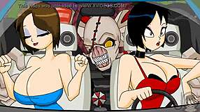 What is Love animation with Resident Evil monster flash boobs
