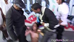 Can This Babe Handle Gargling Black Dicks?