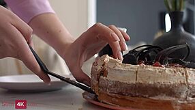 Kitsune Liss - Redhead Babe Gets Fucked In The Kitchen 😈