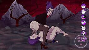 Raven Fucks Herself in Futanari Version