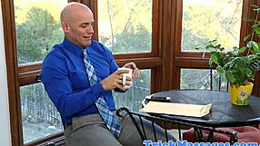 Glam Busty Masseuse Sixtynines With Client In Lingerie