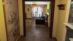 In Summers Gone 4, the redhead with big tits gets fucked in 3D.