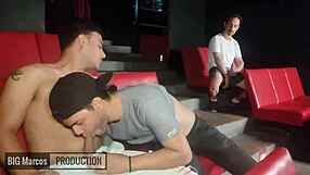 Two Wild Studs Pound Me Hard at Cinema Porn