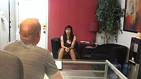 what does angie do in her casting interview?