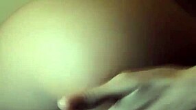 Skinny Teen's Ass Bounces in Bathroom