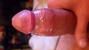 Ever Seen a Shaved Cock Teased Up Close Like This?