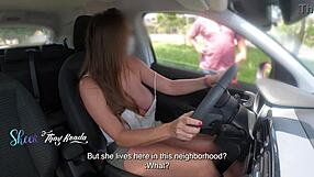 Slutty wife Thay Ksada flashes on the street for strangers. Letting them touch and suck ‘til they cum! 😜