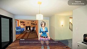 Playing with my sexy neighbor's big tits