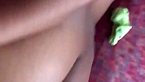 in this scene, the big booty ebony slut gets pounded by a monster black cock