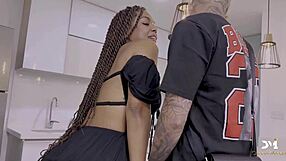 hey, i'm pounding my best friend's sexy ebony milf with big assets