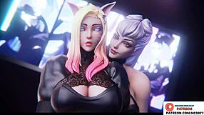 The largest kda hentai story of sex and creampie