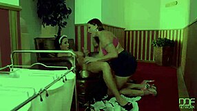 Busty Luxury Milf Lesbian Licks Big Titty Maid