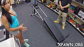 Bimbo Is Having Sex In Shop?