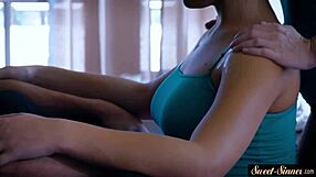 yoga-loving stepdaughter gets banged right after giving head