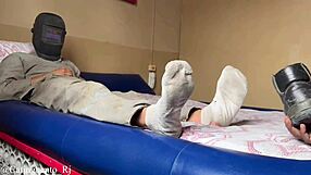 I serve the old married welder in the hotel trailer