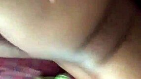 in this scene, the big booty ebony slut gets pounded by a monster black cock